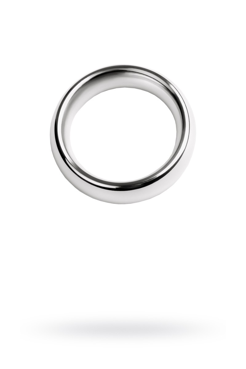Эрекционное кольцо на пенис Metal by TOYFA  , Металл, Серебристый,  4,5 см