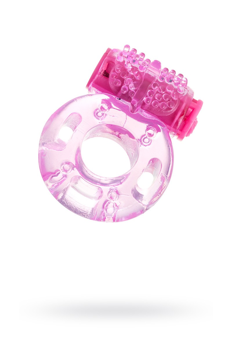 Эрекционное кольцо Erotist, TPE, розовое, 1,7 см