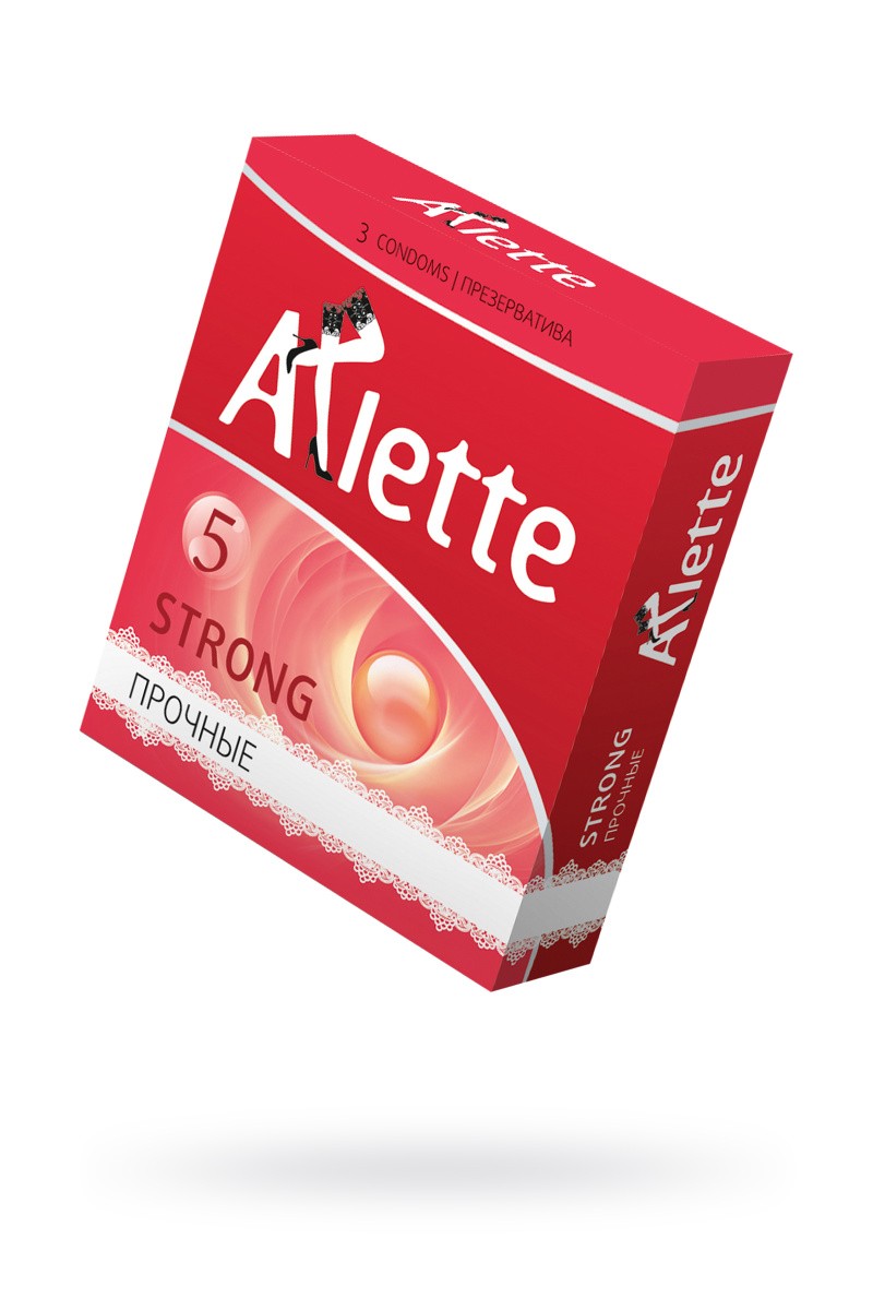 Презервативы ''Arlette'' №3, Strong Прочные 3 шт.