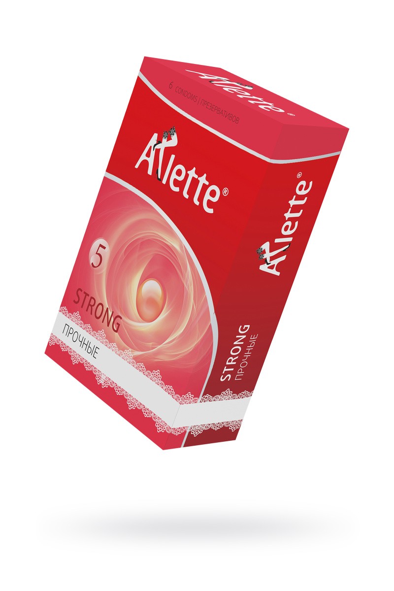 Презервативы ''Arlette'' №6, Strong Прочные 6 шт.