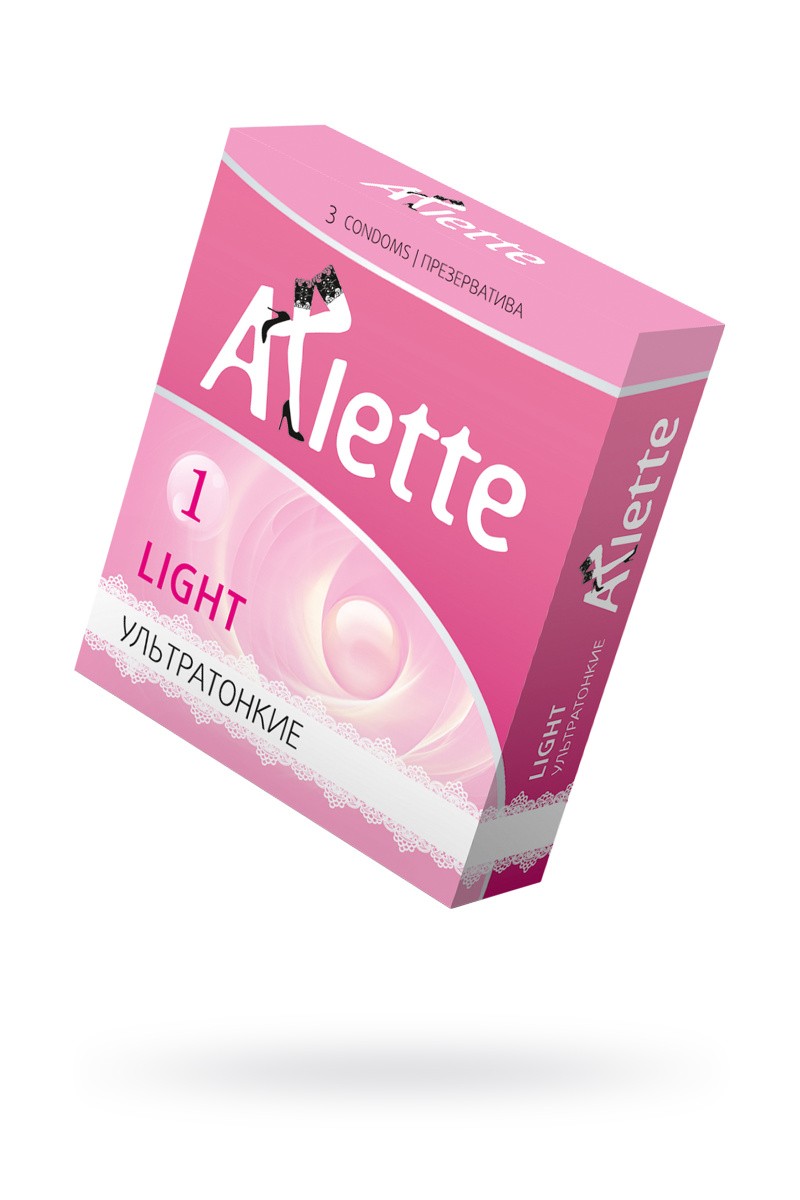 Презервативы ''Arlette'' №3, Light Ультратонкие 3 шт.