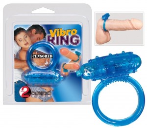 Виброкольцо VIBRO RING синее