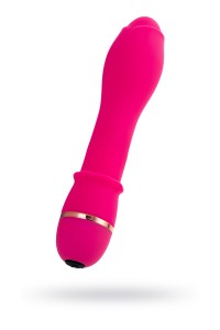 Нереалистичный вибратор A-Toys by TOYFA Marchy, 20 режимов вибрации, силикон, розовый, 16,6 см