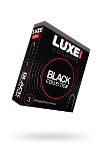 Презервативы LUXE ROYAL Black Collection 3шт