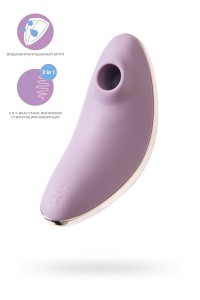 Вакуум-волновой бесконтактный стимулятор клитора Satisfyer Vulva Lover 1, силикон, фиолетовый