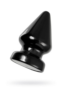 Анальная втулка TOYFA POPO Pleasure Draco , PVC, черная, 21 см,  11,5 см