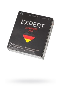 Презервативы EXPERT Surprise Mix Germany 3 шт. (Микс)