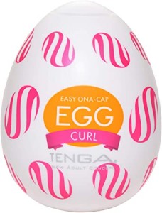 Мастурбатор-яйцо Tenga Wonder Curl