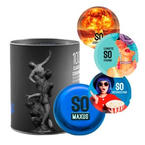Презервативы MAXUS SO MUCH SEX Classic, классические, 100 шт.
