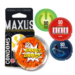 Презервативы MAXUS AIR Special, точечно-ребристые 3 шт.
