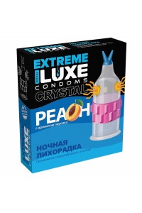 Презерватив Luxe Extreme Ночная Лихорадка, персик, 1 шт.
