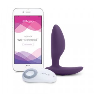 WE-VIBE Ditto Анальная вибровтулка фиолетовая