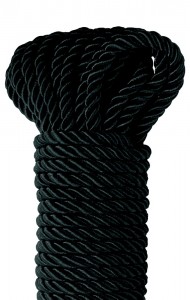 Веревка для связывания FFS Deluxe Silk Rope Black, 10 м