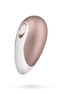 Вакуум-волновой бесконтактный стимулятор клитора Satisfyer Pro Deluxe NG, ABS пластик+силикон, розовый, 11см