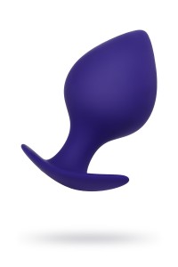 Анальная втулка ToDo by Toyfa Glob, силикон, фиолетовая, 10 см,  4,5 см
