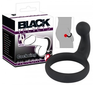 Black Velvets Кольцо для пениса-стимулятор простаты